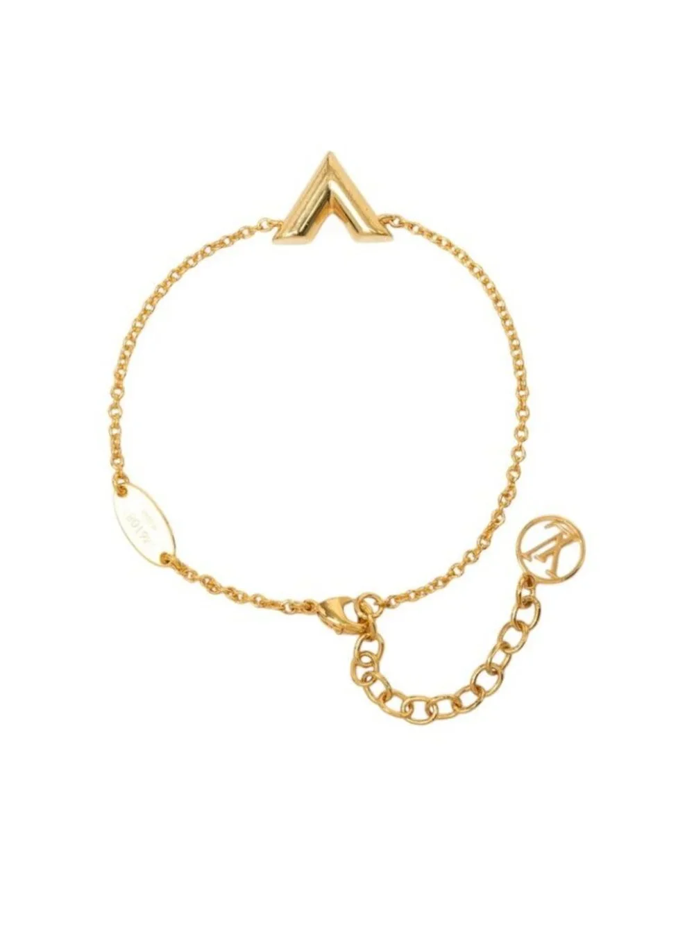 Louis Vuitton Essential V Bracelet Gold Plated